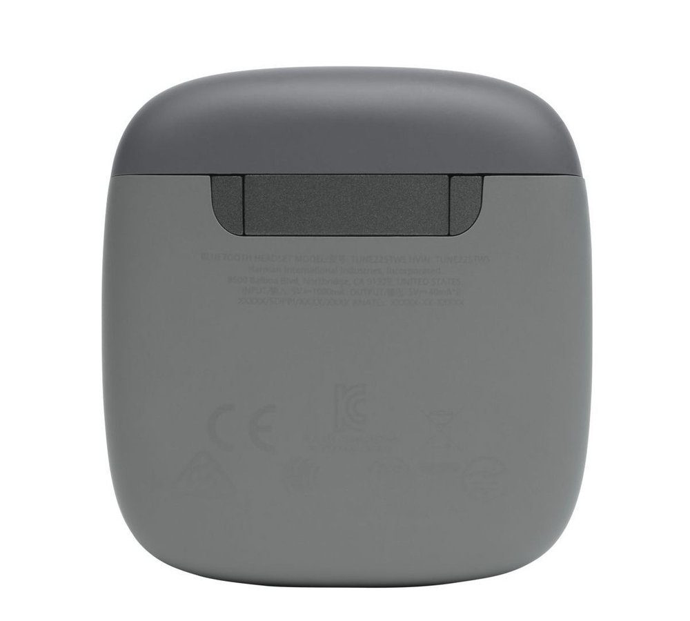 Кейс для наушников JBL TUNE225TWS, серый, б/у