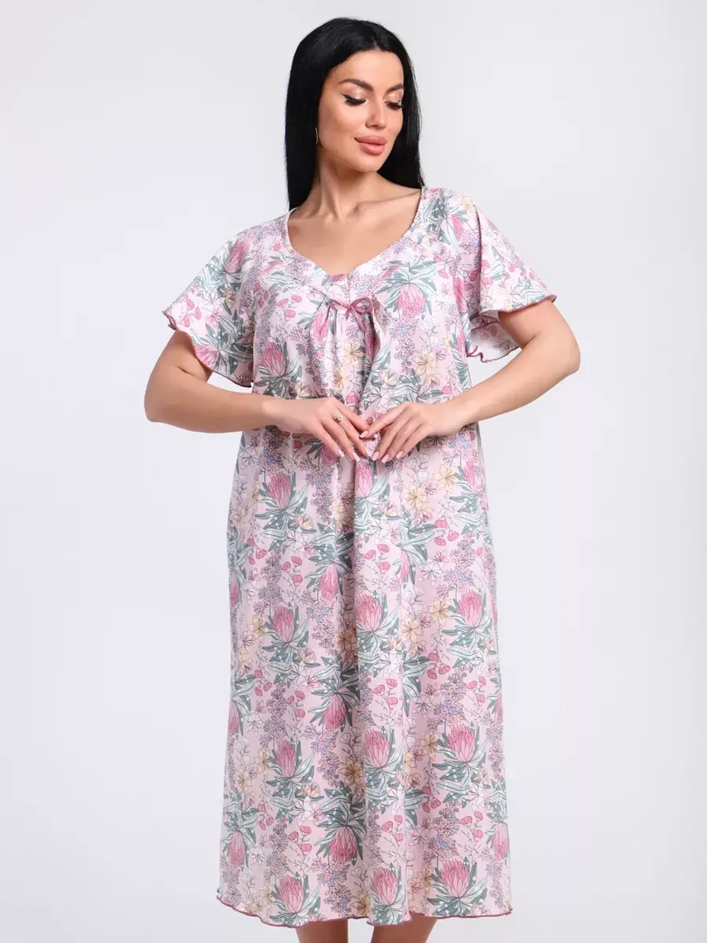 ночная сорочка на большие размеры