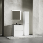 Тумба с раковиной Sancos Libra Floor 70 см LB70FW глянцевый белый