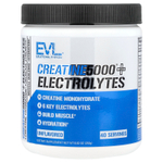 EVLution Nutrition, Creatine5000® с электролитами, без добавок, 250 г (8,82 унции)