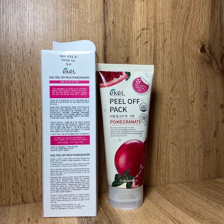 Маска-пленка для лица Ekel Peel Off Pack Pomegranate с экстрактом граната 180 мл