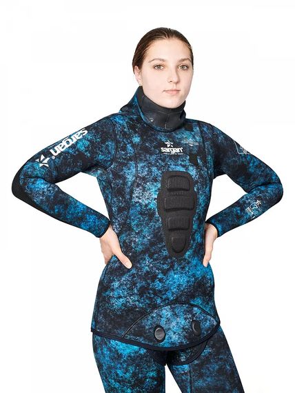 Гидрокостюм женский Sargan Миметик Калан 3.0 ladyGalaxyAPE/09 7 мм