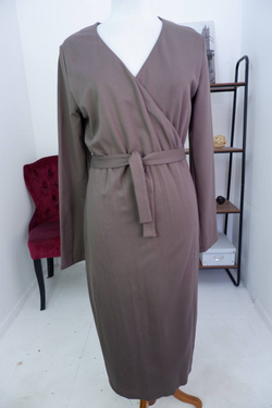 Платье Lucky Move в кофейном оттенке, идеально для города 44 размер, новое