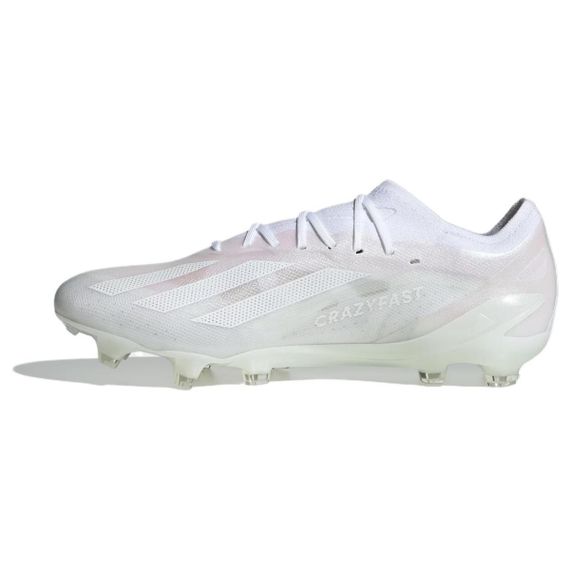 Кроссовки Adidas X Crazyfast.1 Футбольные бутсы Низкие Белые Унисекс