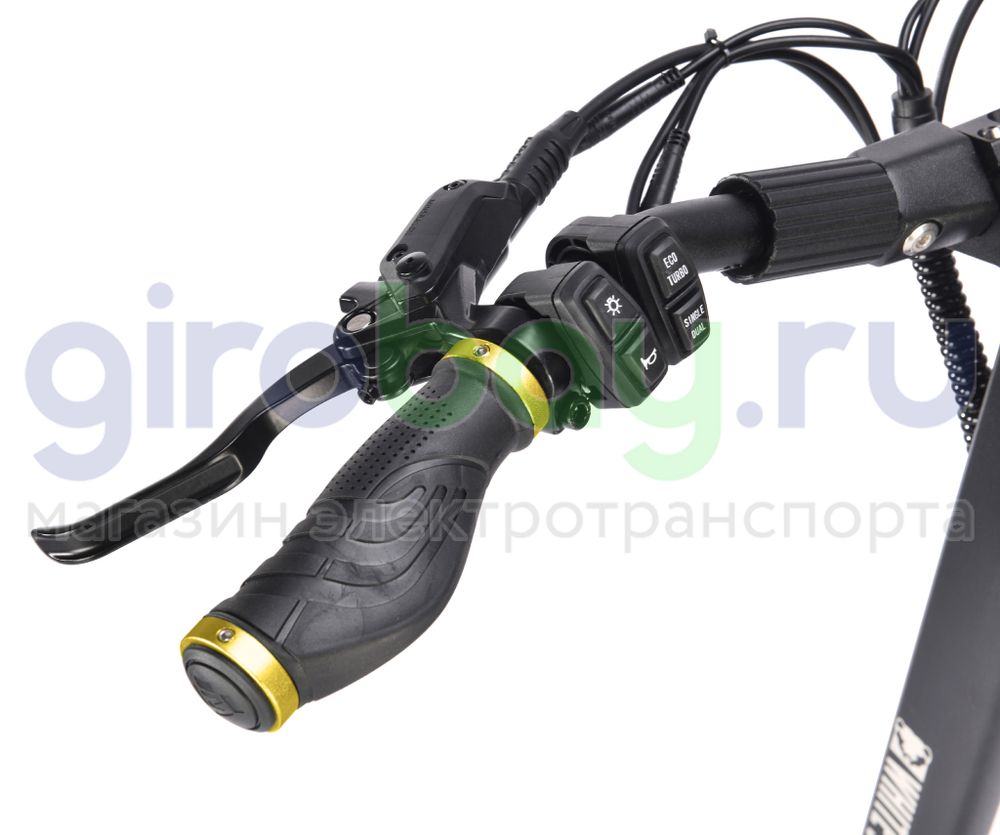 Электросамокат WHITE SIBERIA NERPA PRO 3600W Siberian Gold (золотой) фото 20 фото №25