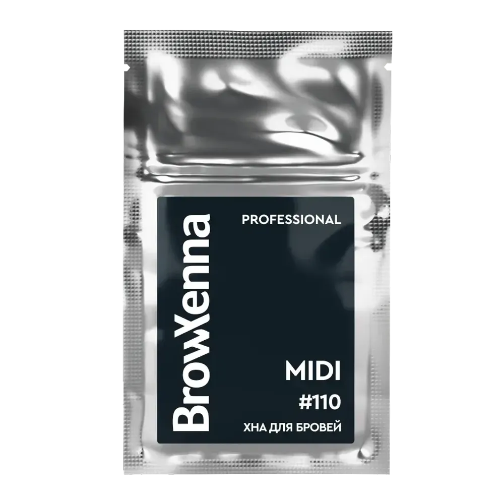 Хна для бровей Графитовый концентрат #110 BrowXenna, 3 гр