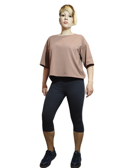 21622 Капри женские кулирка с эластаном фумэ (64)