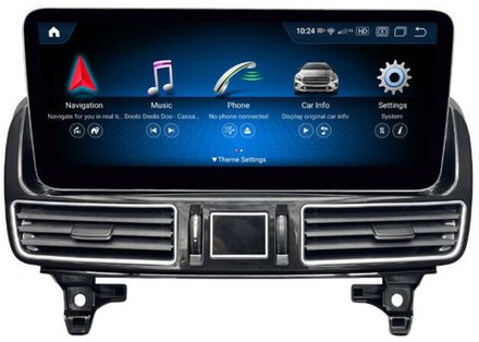 Магнитола для Mercedes-Benz GLS 2016-2019 X166 - Parafar PF7129A138/128GLS монитор 12.3" на Android 13, 8Гб+128Гб, CarPlay, 4G SIM-слот