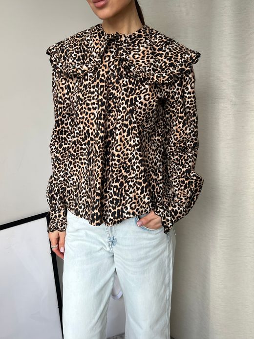 Хлопковая блузка Les Coyotes, М