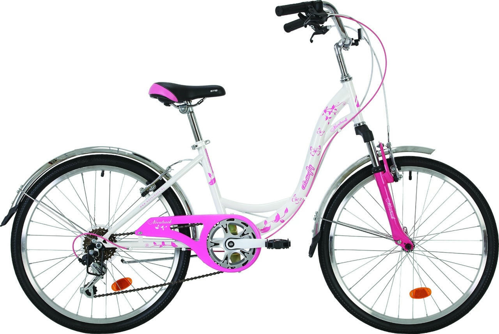 Подростковый велосипед Novatrack Butterfly 24" (2019)