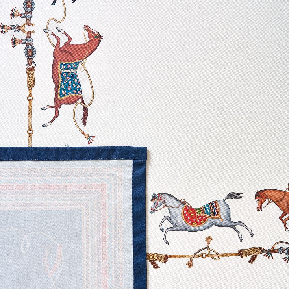 СКАТЕРТЬ "PASSAGE" 140Х300СМ ,БЕЛЫЙ,100% ХЛОПОК С ПРОПИТКОЙ,ТВИЛ