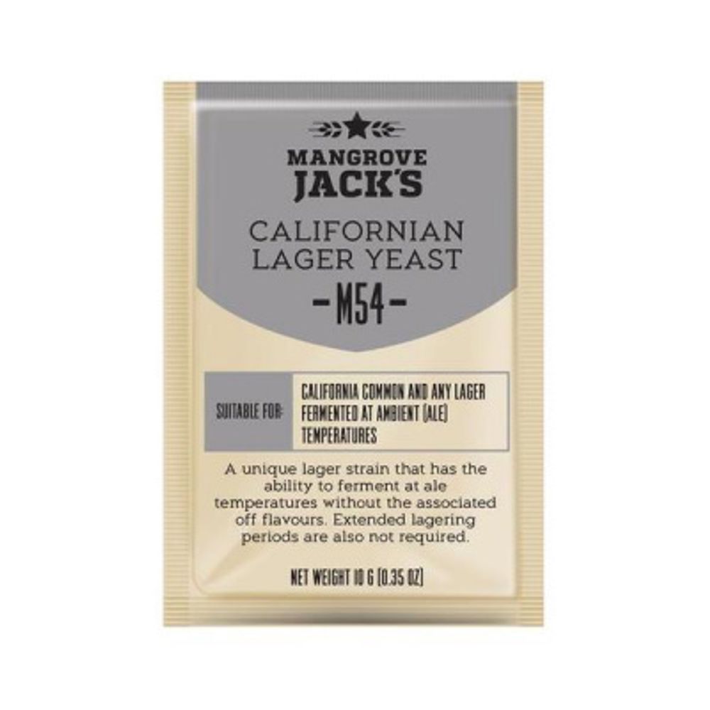 Дрожжи пивные Mangrove Jacks Californian Lager M54