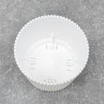 Кашпо Стрип 0,6л d11см с подставкой, белый