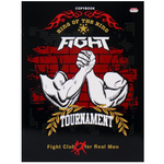 Тетрадь 48л., А5, клетка, Проф-Пресс, "Мужской спорт" скрепка, мелованный картон, выб.лак, 5 дизайнов в спайке