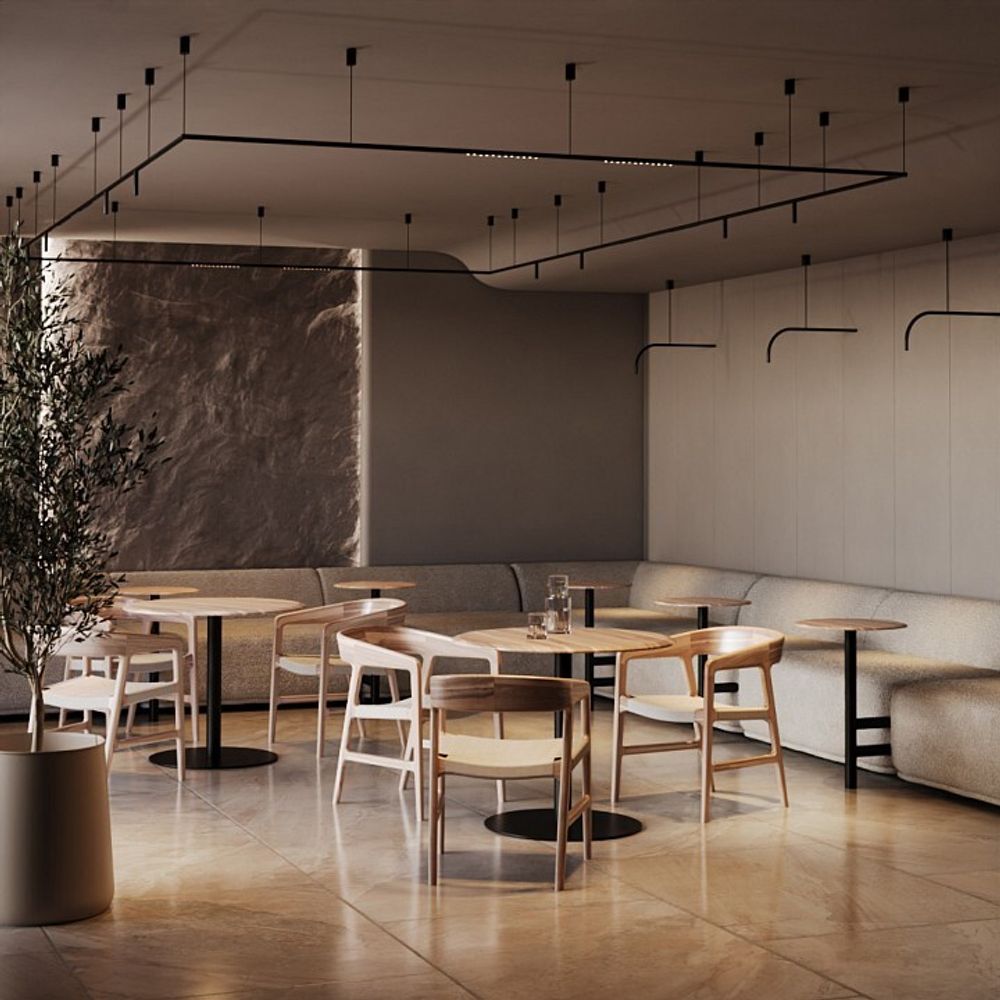 Модульный светильник Maytoni Eye C104WL-3W3-6K-B