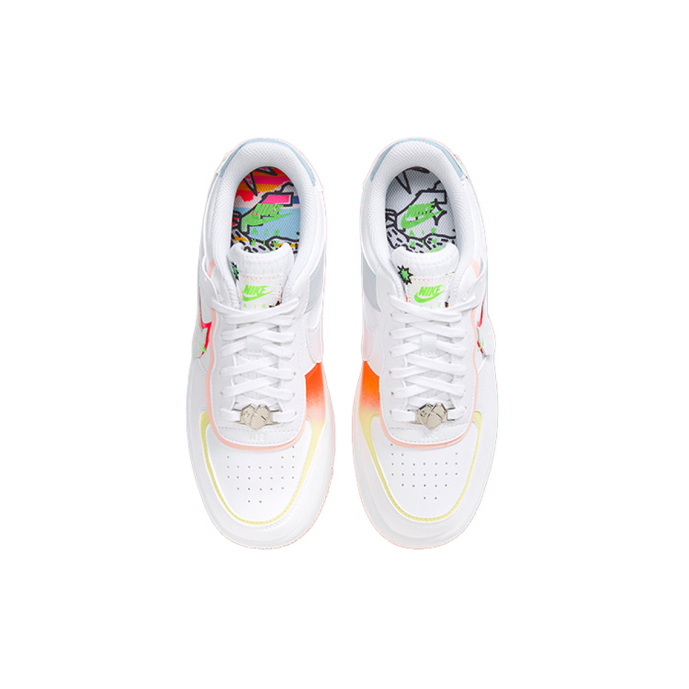 Кроссовки Nike Air Force 1 Shadow GS Ghost Swoosh
