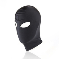 Черный текстильный шлем с прорезью для глаз Bior Toys Notabu NTB-80743