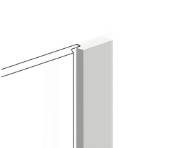 Финишный молдинг HiWood, 270x3,1 см