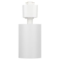 Трековый светильник однофазный ЭРА TR76-GU10 WH под лампу GU10 белый