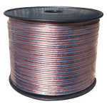 Кабель акустический RIPO SC-TR-2x0.5 CCA прозрачный с синей полосой, 2х0.5 мм2 (упк. 30м)