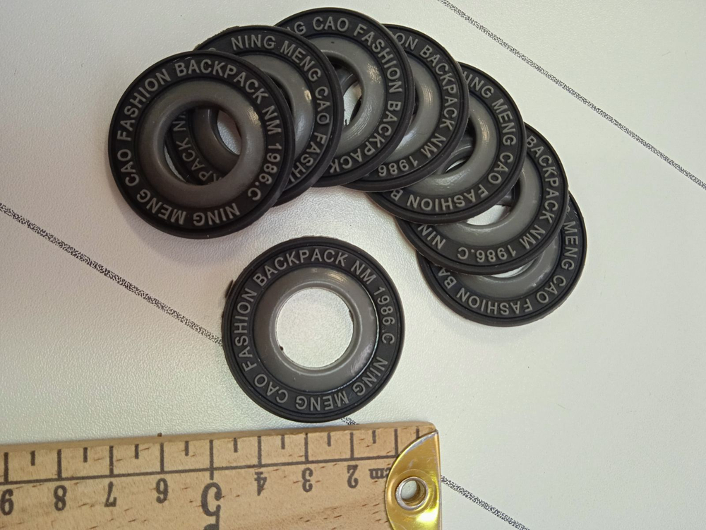 Нашивка под шнур. Цвет- Серый