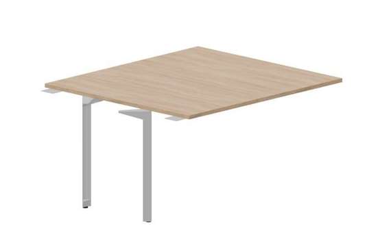 Стол для совещаний 140х126х75см (толщина столешницы 2,5см) - приставной элемент