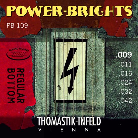 Струны для электрогитары THOMASTIK PB109