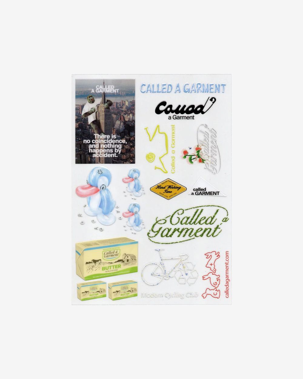 Стикеры Called a Garment Sticker pack #1 King Kong