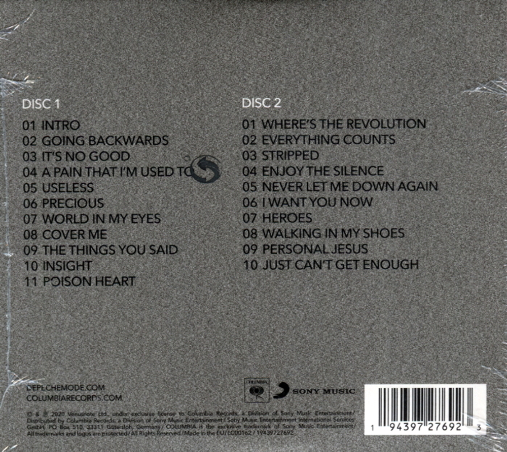 Depeche Mode / Live Spirits Soundtrack (2CD)