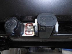 Фаркоп оцинкованный Galia K036C для Kia Picanto 2011-(паспорт и сертификат в комплекте)(без электрики)