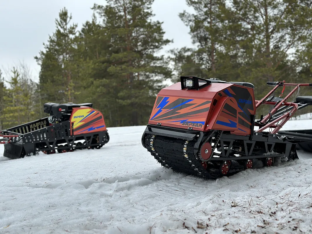 Мотобуксировщик PROMAX SAPSAN 15 COMBI с модулем (эл.стартер)