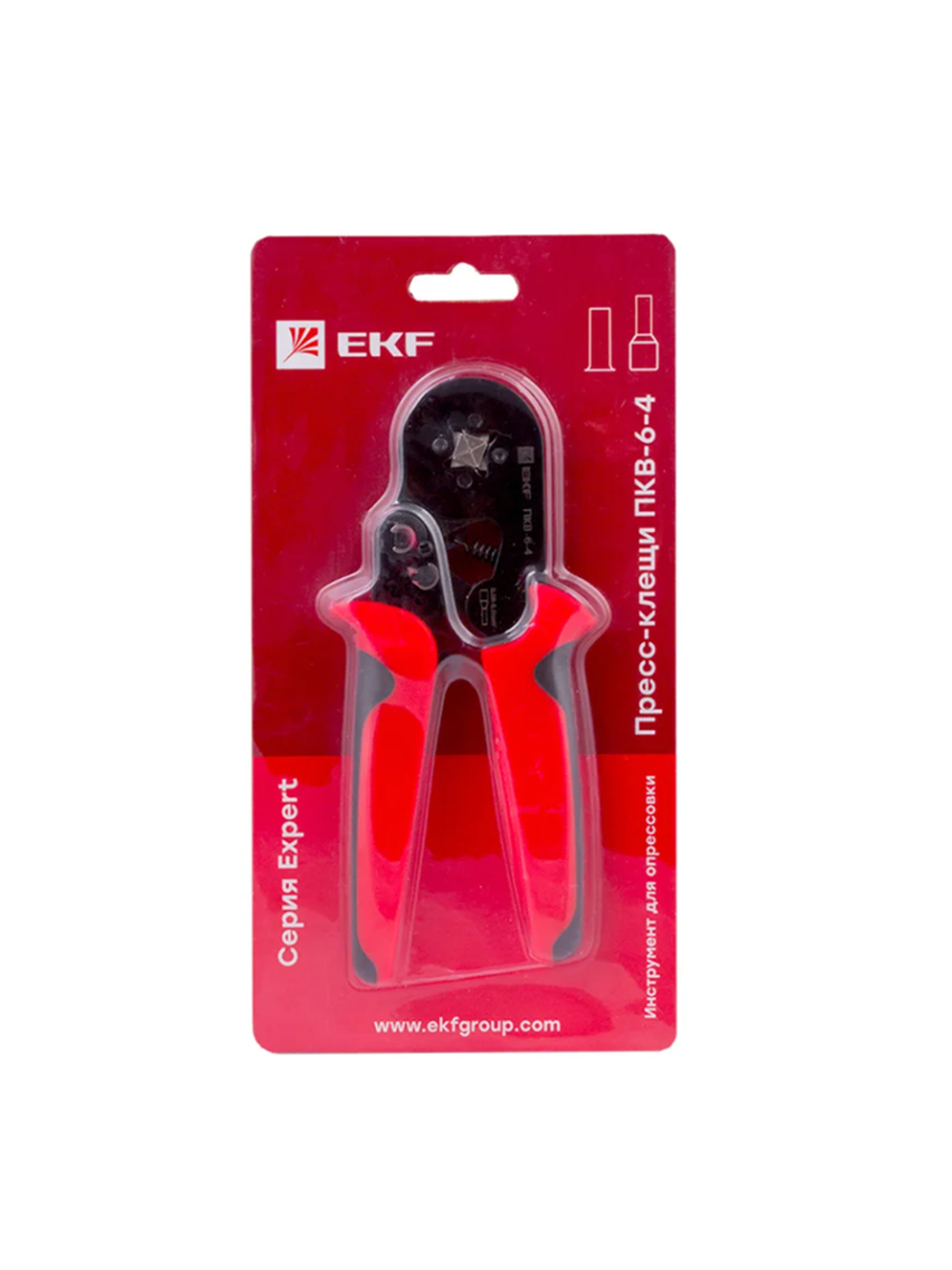 Пресс-клещи EKF ПКВ-6-4 Expert pkv-6-4-exp