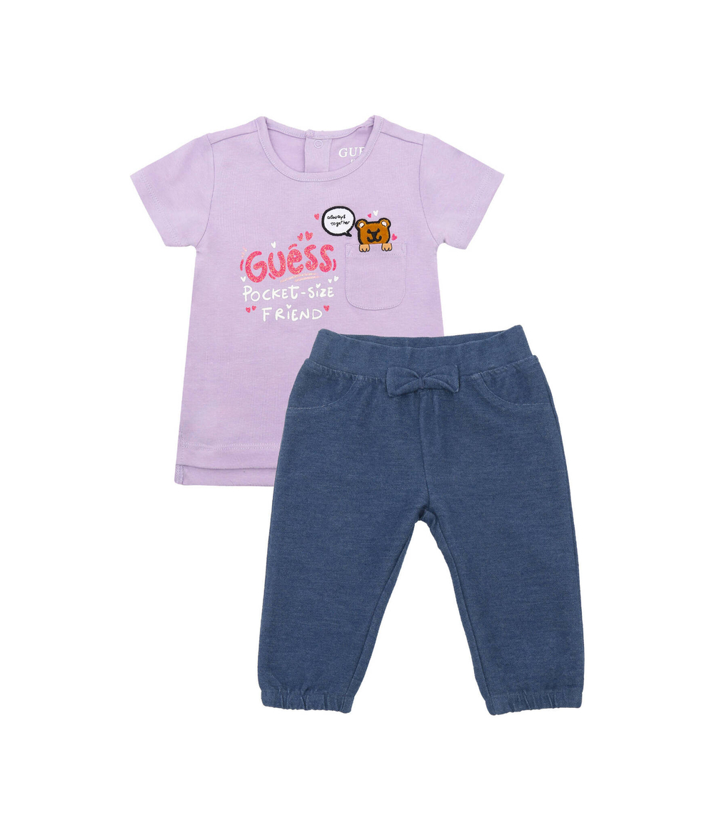 Комплект Guess - фиолетовый(A3YG06 J1311)