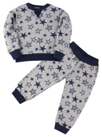 Комплект для мальчиков "Stars grey-blue",р.80,HK139/80 (Sladik Mladik)