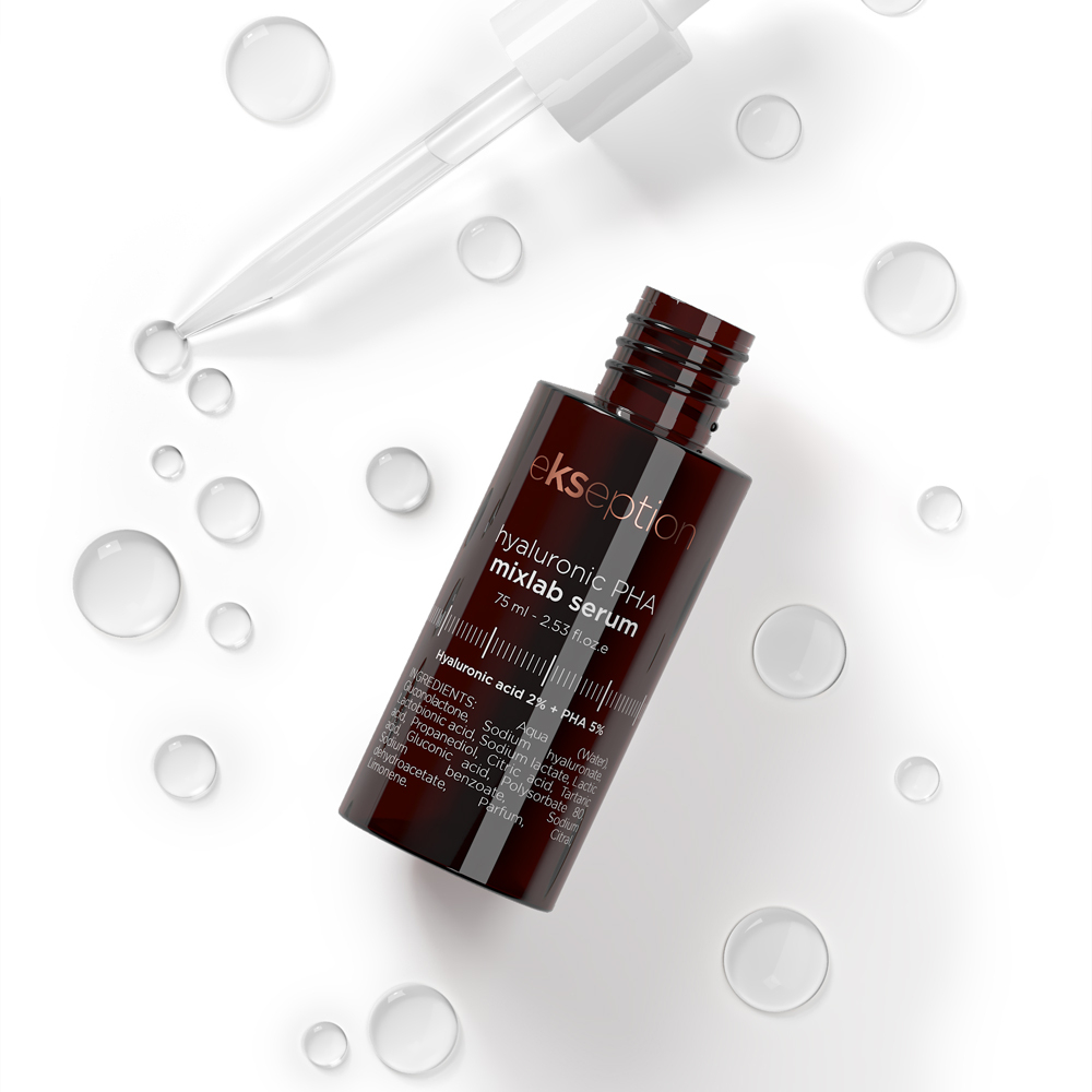 Hyaluronic PHA mixlab serum, регенерирующая сыворотка с увлажняющим комплексом, 75мл.