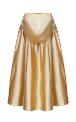 Накидка с бантом из шелка