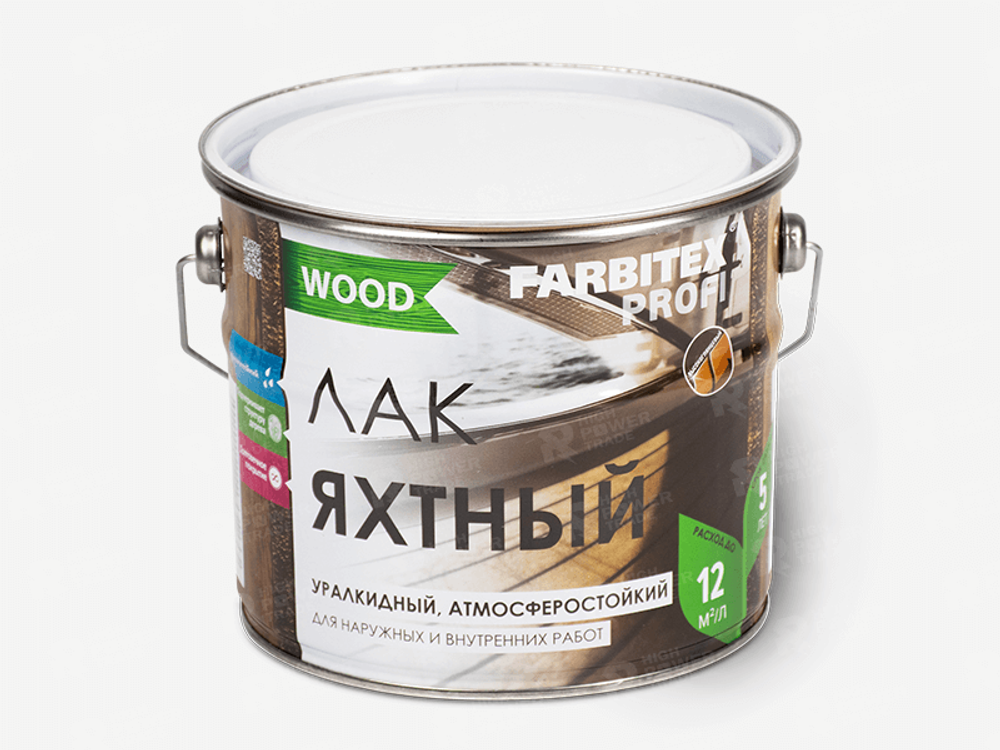 ЛАК FARBITEX PFORI WOOD УРАЛКИДНЫЙ ЯХТНЫЙ 2,7Л