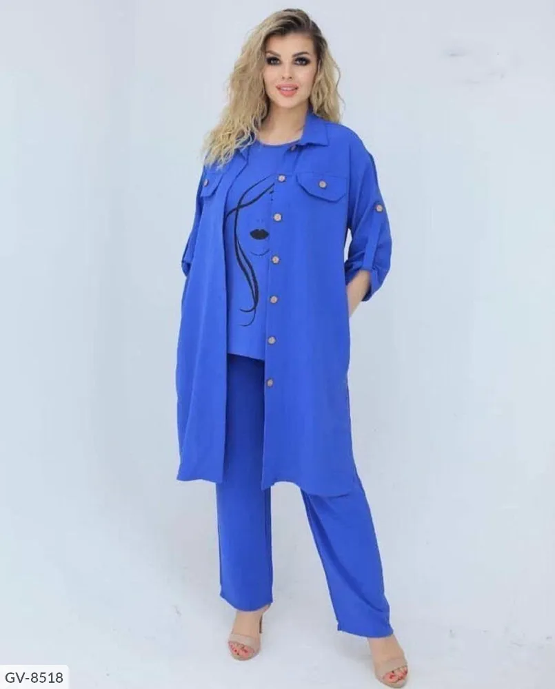 Костюм тройка FI-2783 Фабрика Моды