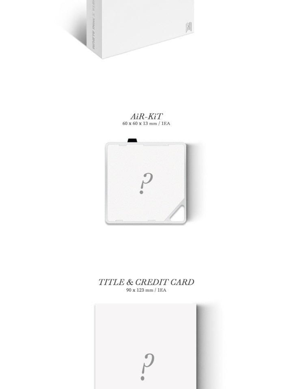 Альбом MONSTA X - SHAPE OF LOVE 11th Mini Album KIHNO KIT
