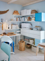 Полка настенная - BERGSHULT/TOMTHULT IKEA/БЕРГСХУЛЬТ/ ТОМТХУЛЬТ ИКЕА, 120х20 см, белая