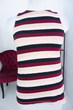 Топ Stradivarius  в контрастную полоску 44 размер