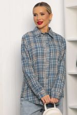 Рубашка Денни (джинс) Б14134-7М LT Collection