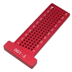 FNICEL Линейка/угольник 119мм х 58мм, Алюминий