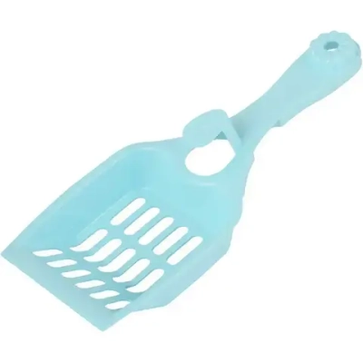 Совок для кошачьего туалета Мур-мяу (голубой) (комплект 26 шт)