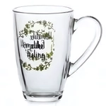 Кружка стеклянная 330мл «Дэйзи» (рис.28971) 55393SLBD65