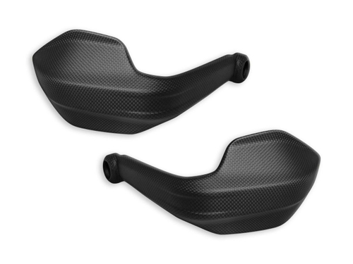 CRB108O DUCABIKE MATT CARBON HANDLEBAR PROTECTIONS (MTS V4)
