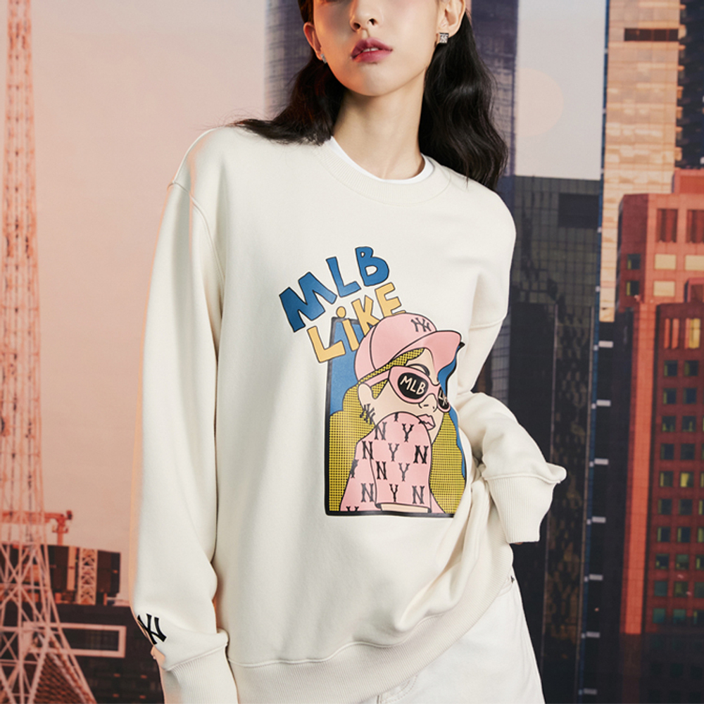 Толстовки MLB FW22 Logo, 3AMTL0224-50CRS