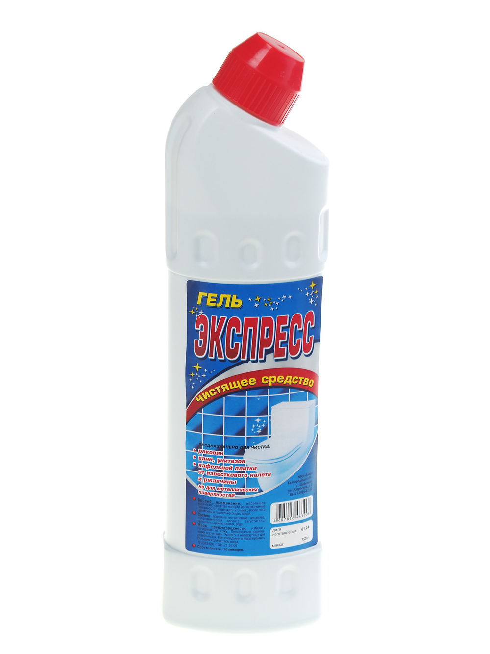 Чистящее средство Экспрес утенок для туалета 750мл гель (436486)
