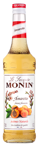 sirop MONIN L&#39;Artiste &quot;Amaretto&quot; 1L