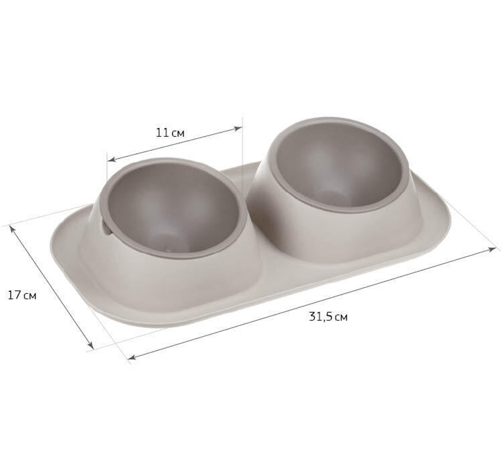 Миска для кормления животных ТВИКС МИНИ М1812